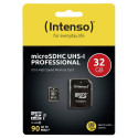 Intenso microSDHC 32GB klass 10 UHS-I Professionaalne