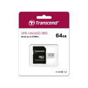 Transcend microSDXC 300S-A 64GB Klass 10 UHS-I U1