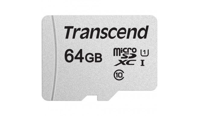 Transcend microSDXC 300S 64GB Class 10 UHS-I U1