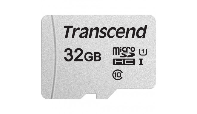 Transcend microSDHC 300S    32GB Class 10 UHS-I U1