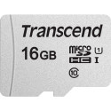 Transcend microSDHC 300S 16GB Class 10 UHS-I U1 Mälukaart