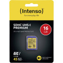 Intenso SDHC-mälukaart 16GB Klass 10 UHS-I Premium