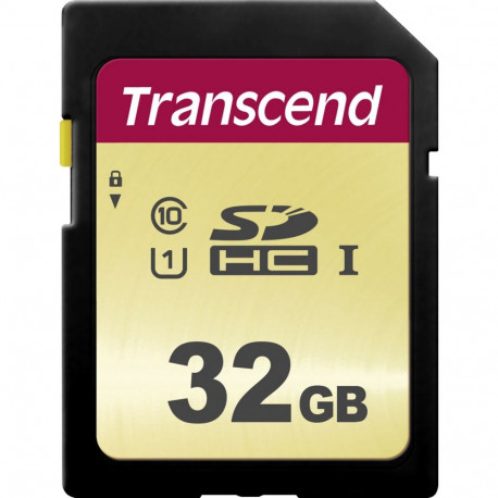 Transcend SDHC 500S 32GB Class 10 UHS-I U1 V30