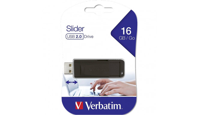 Verbatim Store n Go Slider 16GB USB 2.0 98696