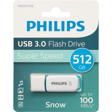 Philips USB 3.0 512GB snow edition kevadroheline