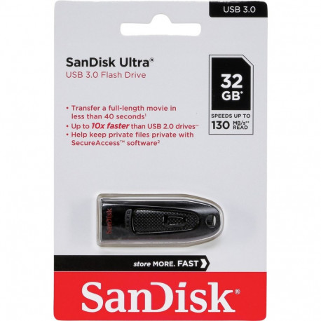 SanDisk Ultra USB 3.0 32GB kuni 100MB/s SDCZ48-032G-U46