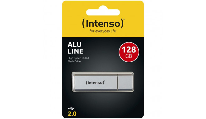 Intenso Alu Line silver 128GB USB Stick 2.0