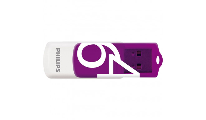 Philips USB 2.0 64GB Vivid Edition Maagiline Purpur