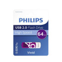 Philips USB 2.0 64GB Vivid Edition Maagiline Purpur