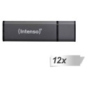12x1 Intenso Alu Line anthracite 8GB USB Stick 2.0