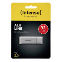 Intenso Alu Line hõbedane 32GB USB mälupulk 2.0