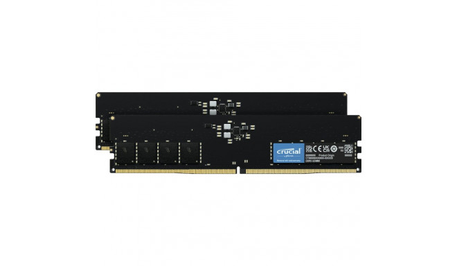 Crucial DDR5-5600 komplekt 64GB 2x32GB UDIMM CL46 (16Gbit)