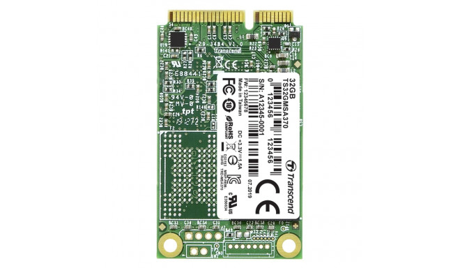 Transcend SSD MSA370 32GB mSATA SATA III