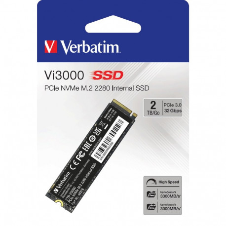 Verbatim SSD Vi3000 M.2 2TB PCIe NVMe 49376