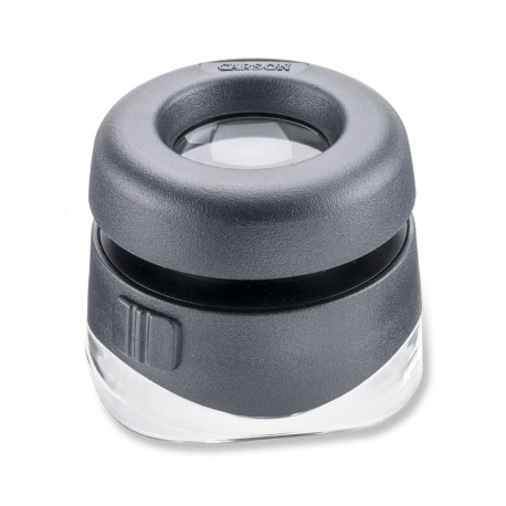 Carson LH-50 VersalLoupe LED 10x Focusable Magnifier