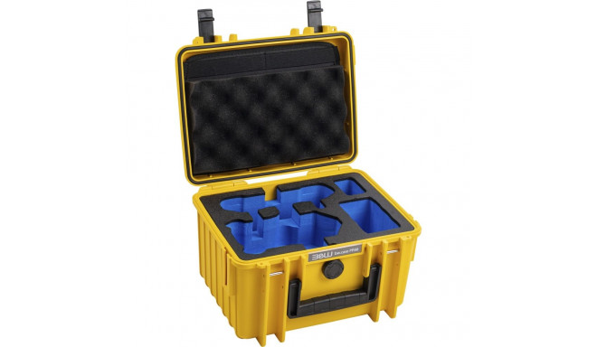 B&W drone.case PP.66 yellow for DJI Mini 4 Pro