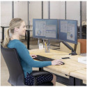 Fellowes Platinum Series Double Monitorarm black