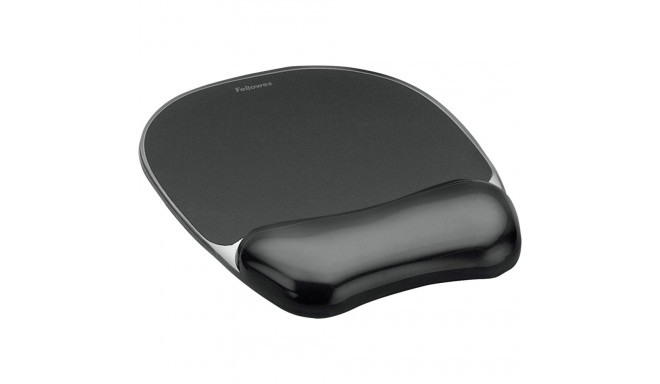 Fellowes Crystal Gel Mouse Gel Wrist Support black