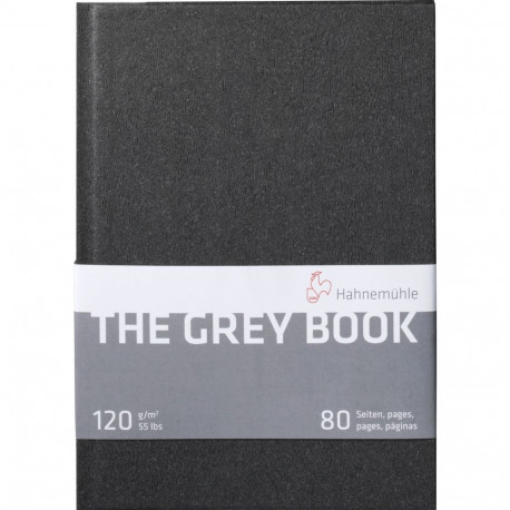 Hahnemühle The Grey Book A5 visandiraamat 80 lehekülge 120 g