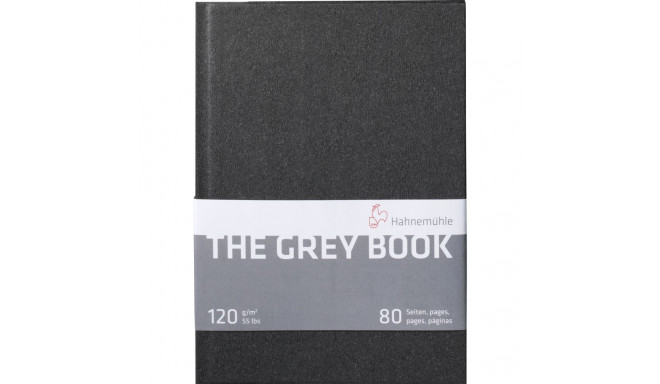 Hahnemühle The Grey Book A 5 Sketchbook 80 Pages 120 g