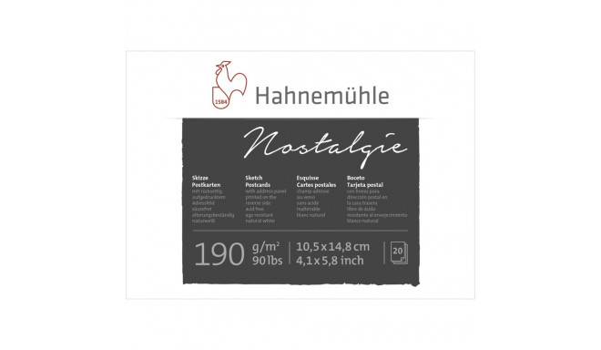 Hahnemühle Sketchbook Nostalgie A 6 20 Sheets 190 g