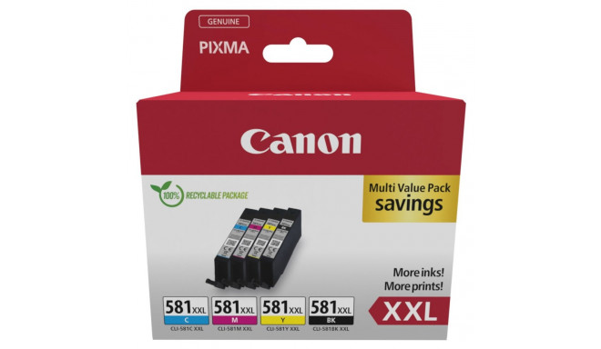 Canon CLI-581XXL BK/C/M/Y multipakk