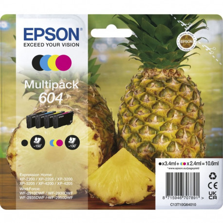 Epson multipakk 4-värvi 604 T 10G6