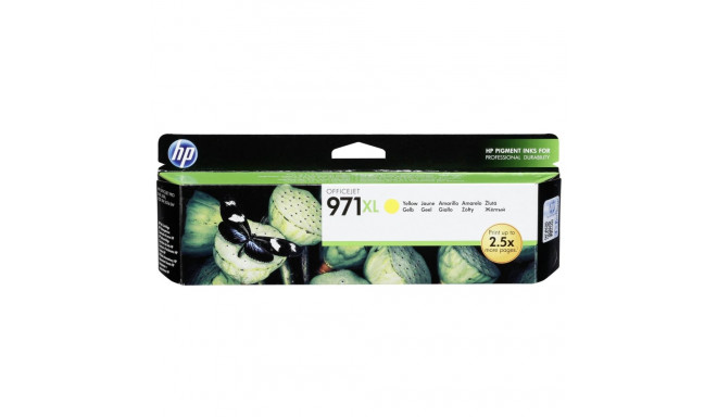 HP CN 628 AE tindikassett kollane nr 971 XL