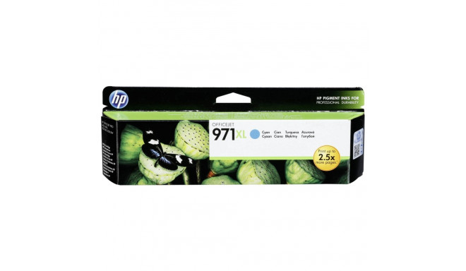 HP CN 626 AE tindikassett tsüaan nr 971 XL