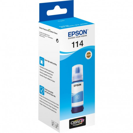 Epson EcoTank tsüaan T 114 70 ml T 07B2