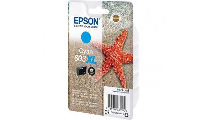 Epson ink cartridge cyan 603 XL                    T 03A2