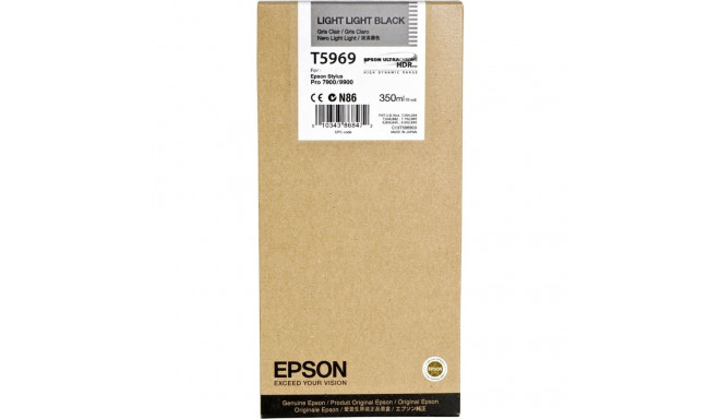 Epson tindikassett hele hele must T 596 350 ml T 5969