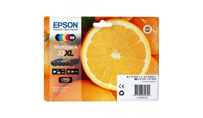 Epson multipakk Claria Premium BK/PBK/C/M/Y 33 XL T 3357