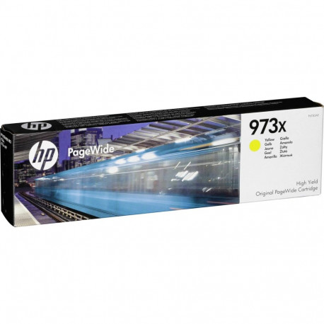 HP F6T83AE PageWide tindikassett kollane nr 973 XL