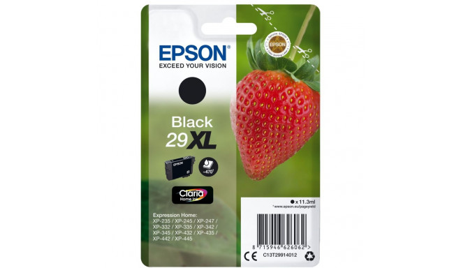 Epson tindikassett XL must Claria Home 29 T 2991