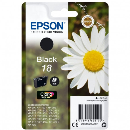 Epson tindikassett must Claria Home T 180 T 1801