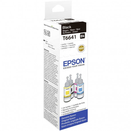 Epson Ink black T 664 70 ml               T 6641