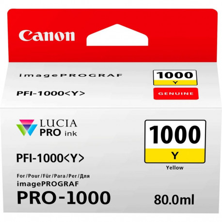 Canon PFI-1000 Y kollane