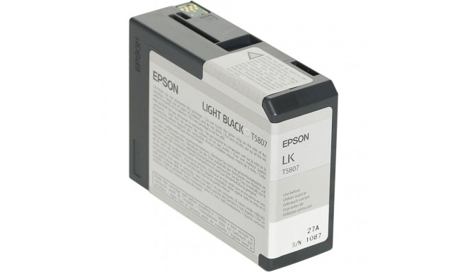 Epson tindikassett hele must T 580 80 ml T 5807