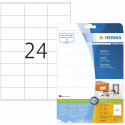 Herma sildid 70x36 valge matt 10 lehte DIN A4 240 tk 8638