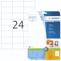 Herma Sildid 70x37 valged 10 lehte DIN A4 240 tk. 8644