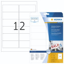 Herma eemaldatavad sildid 96 x 42,3 mm 25 lehte DIN A4 300 tk. 4348