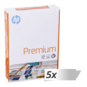 5x 500 lehte HP Premium A4, 80 g, CHP 850 (Kast)