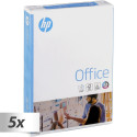 5x 500 lappi HP Office valge A4, 80 g, CHP 110 (karp)