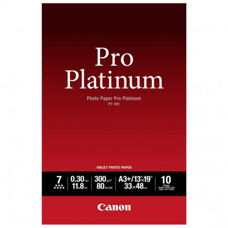 Canon PT-101 A 3+, 10 lehte fotopaber Pro Platinum 300 g