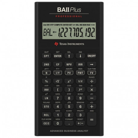 Texas Instruments BA II Plus Professional IIBAPRO/FC/3E12/A