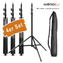 Walimex WT-806 Light Stand 256cm 4 pcs. Set