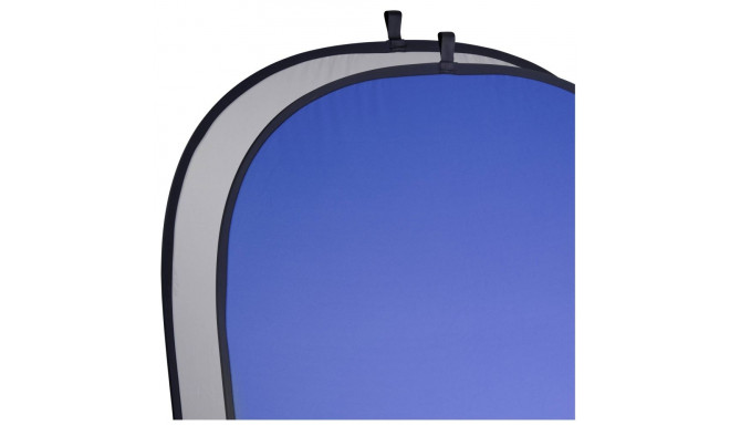 Walimex stuudio pop-up taust hall/sinine, 180x210cm