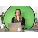 Hama foldable Background Chairy green Ø 130cm