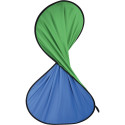 Hama Foldable Background 2in1 150x200cm green/blue